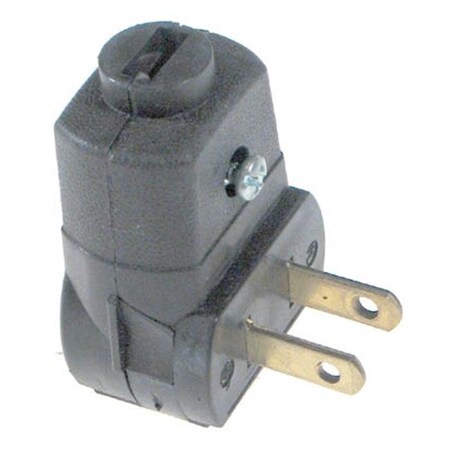 Leviton Leviton Brown Residential Grade Straight Blade Angle Plug 002-101AN-O 002-101AN-O